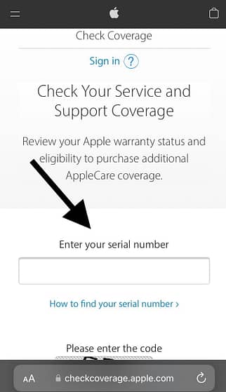 How to check if iphone is original using imei serial number