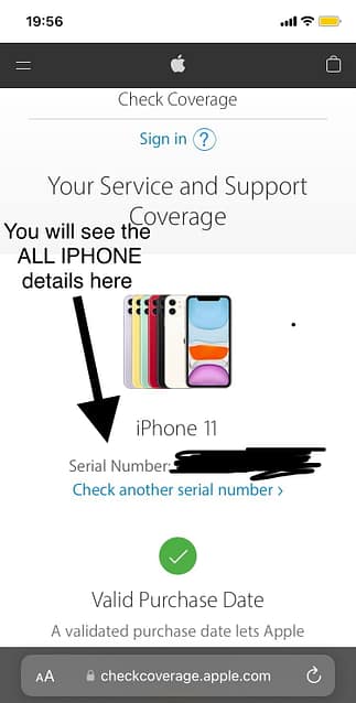 How to check if iphone is original using imei serial number